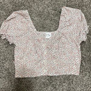 Princess Polly button top SIZE 6